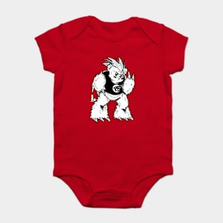 PUNK BEAR by DBM Baby Bodysuit